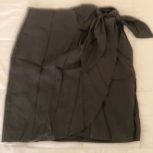 & Other Stories Wrap Mini Skirt, Sz 4, NWT